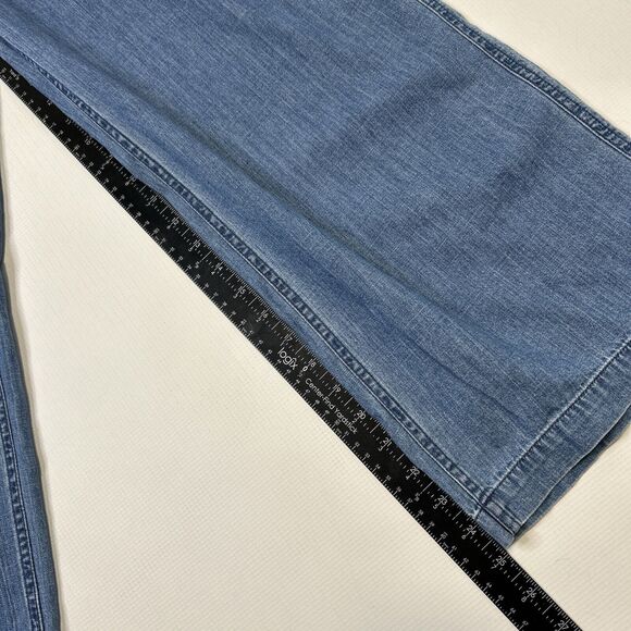 J CREW Point Sur Wide Leg Tailored Indigo Blue Denim Jumpsuit Size 6 Sleeveless - Picture 8 of 16